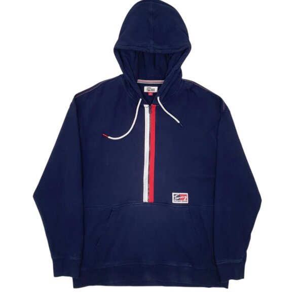Tommy Hilfiger Men’s Pullover Hoodie – Size 3XL – Navy Blue - Picture 1 of 4